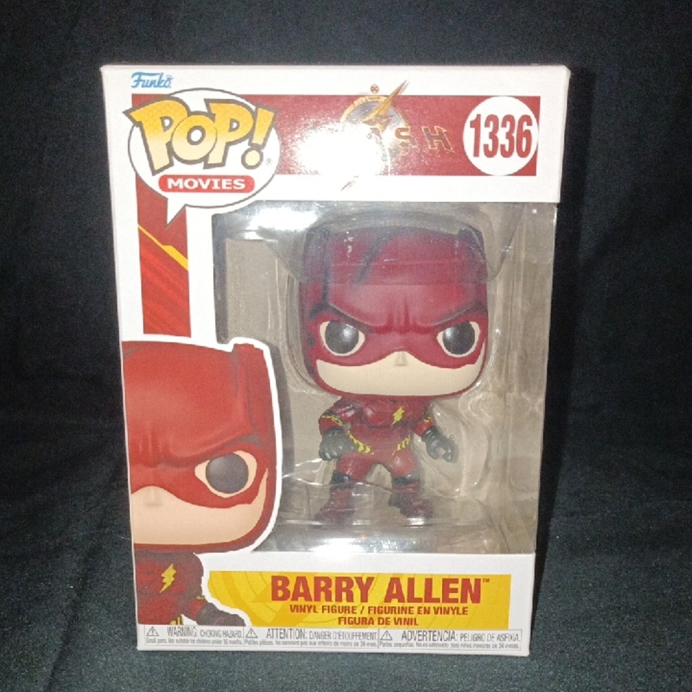 Funko Pop! Barry Allen The Flash Vinyl Figure - Red and Yellow